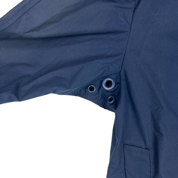 New Sempach Men US L Blue Jacket Hooded Coat Breathable Adjustable Windbreaker - Picture 9 of 16